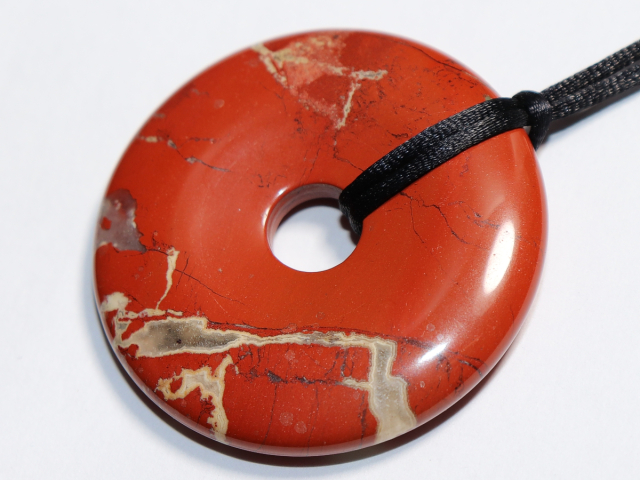red jasper with cord