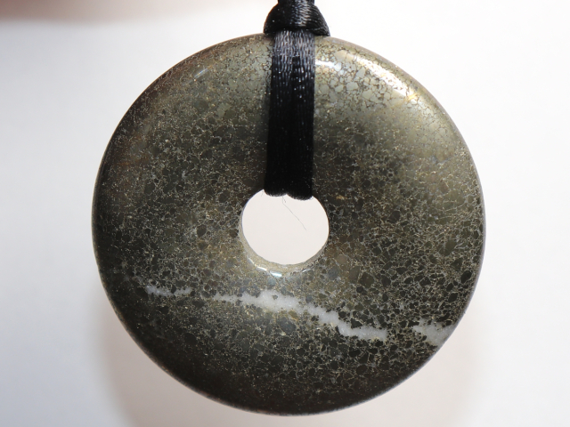 pyrite with cord