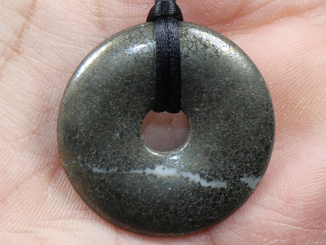 pyrite with cord