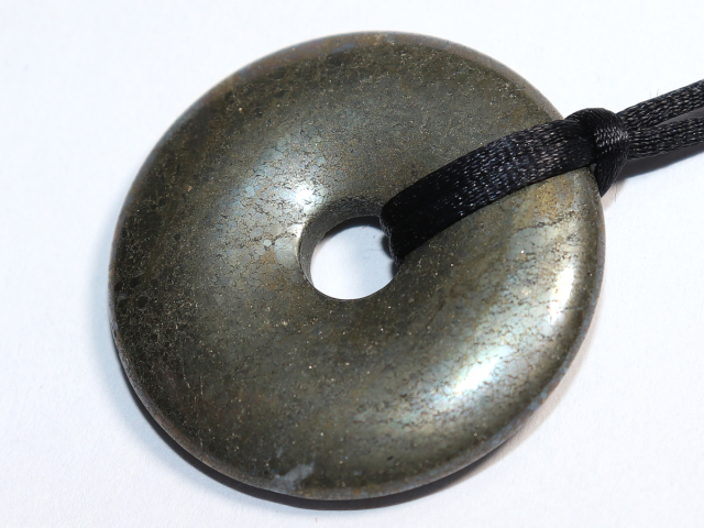 pyrite with cord
