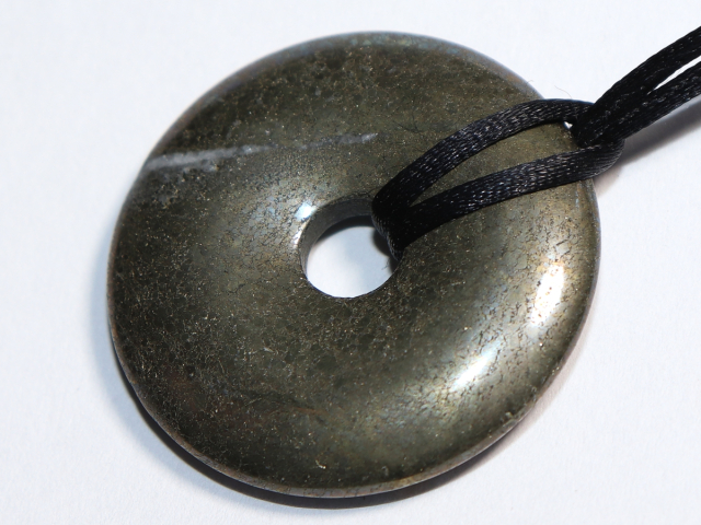 pyrite with cord