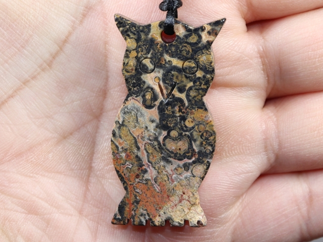 leopard rhyolite with cord