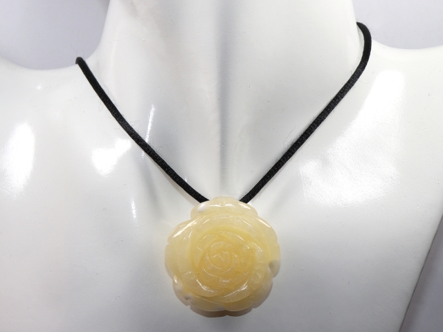 aragonite with cord or silver 925