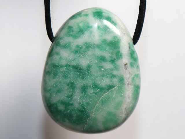 Preview: jade with cord or silver 925
