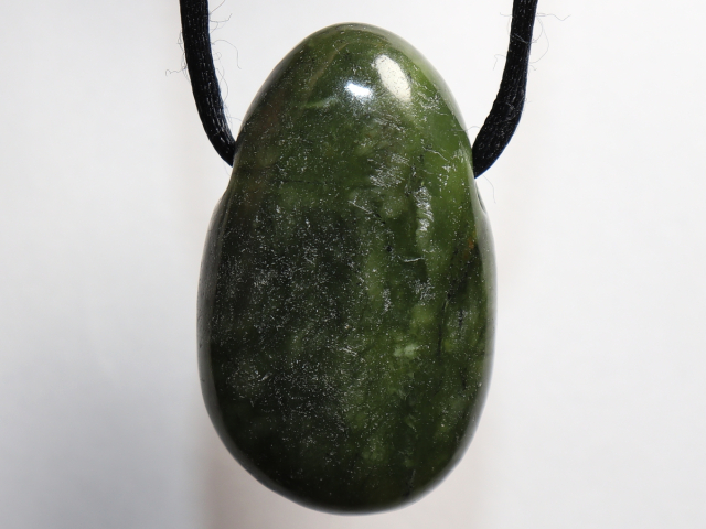 Preview: serpentine with cord or silver 925