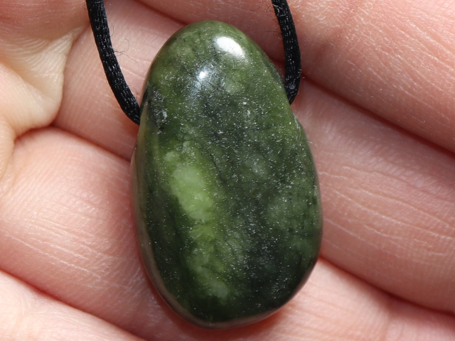 serpentine with cord or silver 925