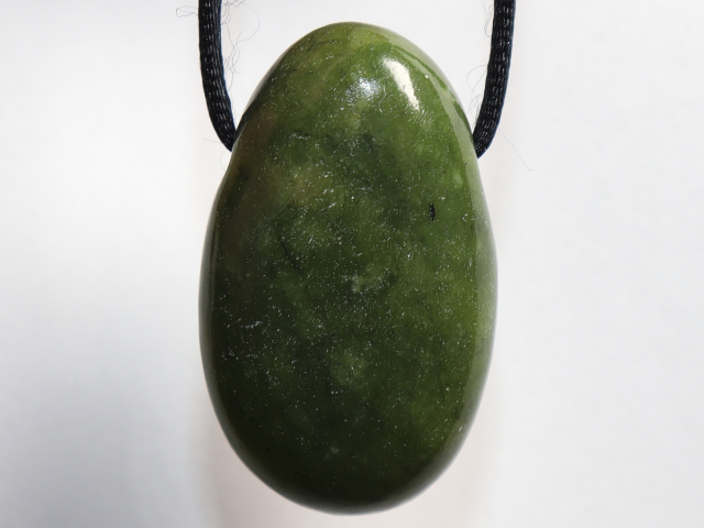 Preview: serpentine with cord or silver 925