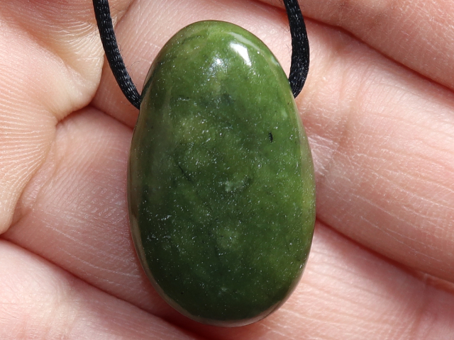 serpentine with cord or silver 925