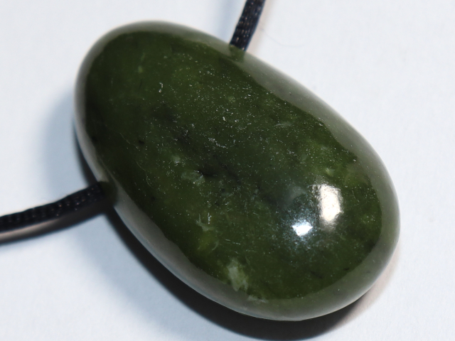 serpentine with cord or silver 925