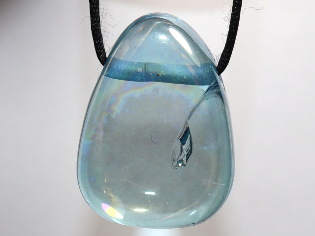 Aqua Aura mit Band oder Silber 925