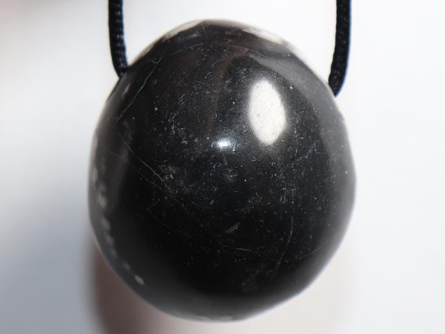 chrysanthemum stone with cord or silver 925