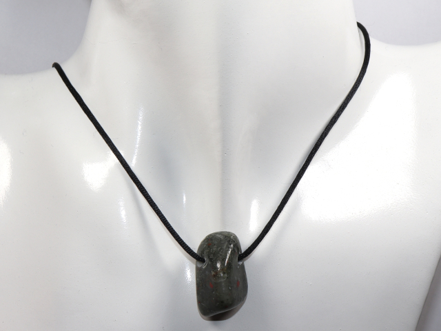 vulcan jasper with cord or silver 925