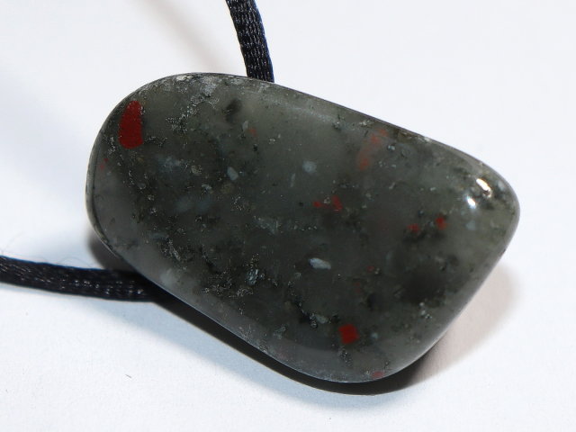 vulcan jasper with cord or silver 925