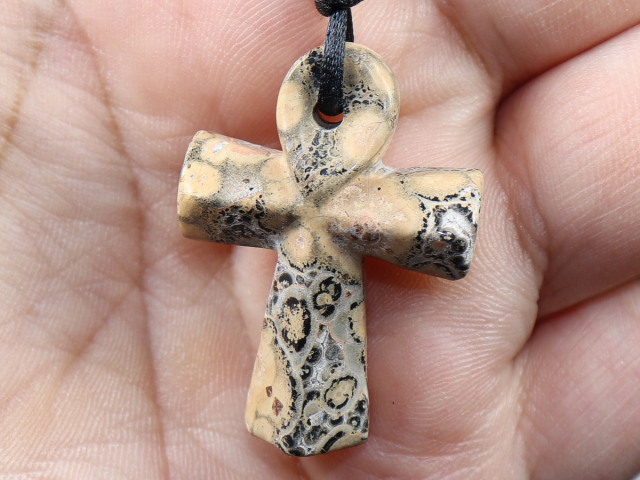 leopard rhyolite with cord