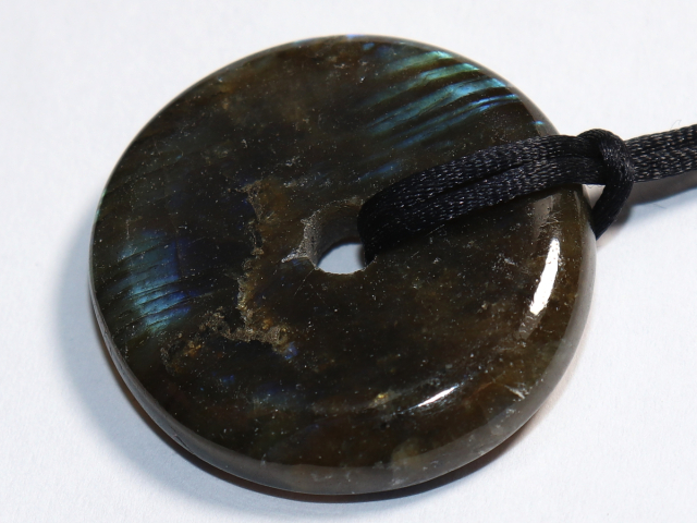 labradorite with cord