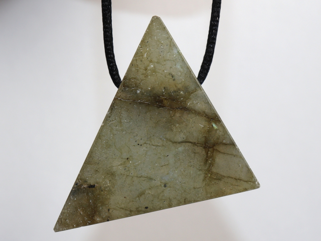 labradorite with cord or silver 925
