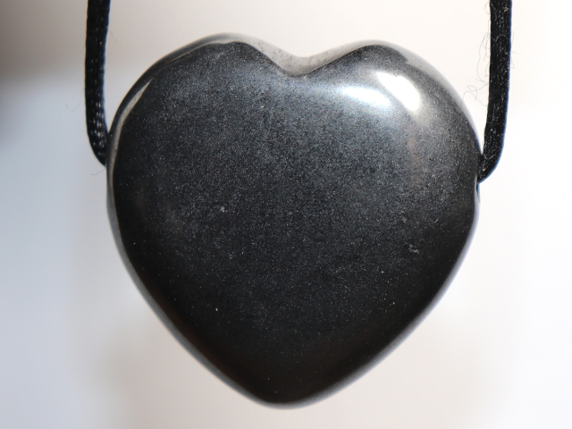 hematite with cord or silver 925