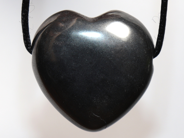 hematite with cord or silver 925