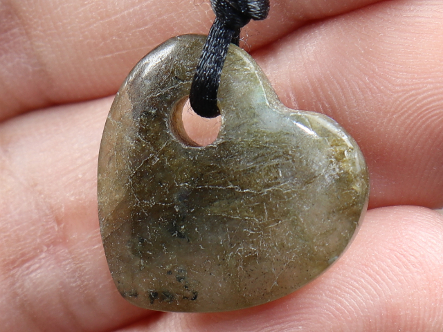 labradorite with cord