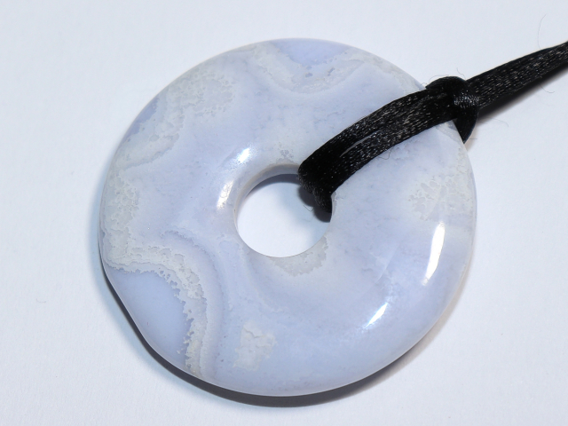 chalcedony with cord