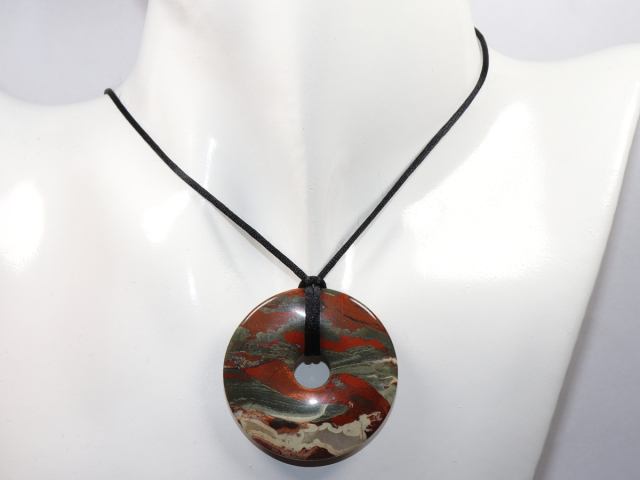 Preview: Vulkanjaspis mit Band