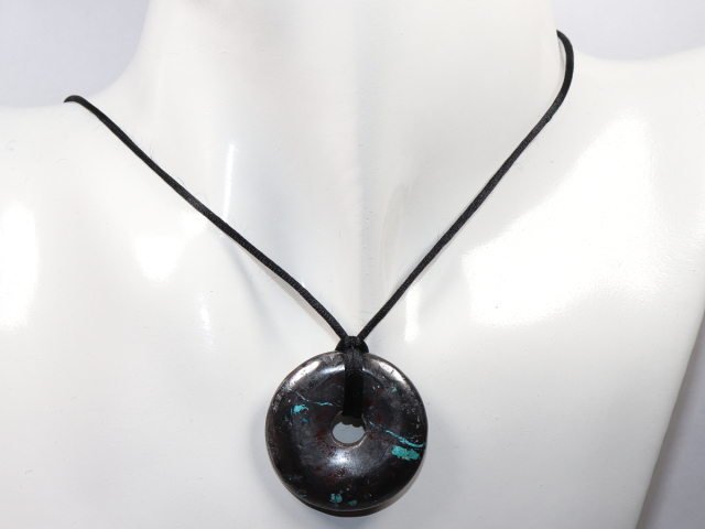 Preview: Hämatit-Chrysokoll mit Band