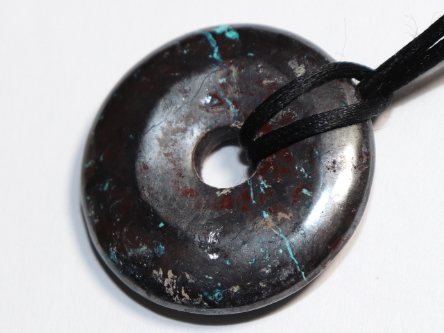 Hämatit-Chrysokoll mit Band