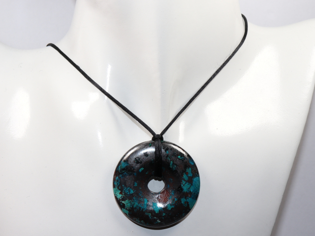 Preview: Hämatit-Chrysokoll mit Band