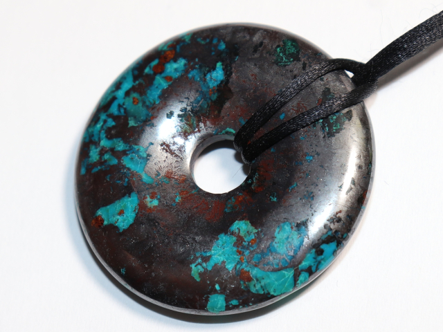 Hämatit-Chrysokoll mit Band