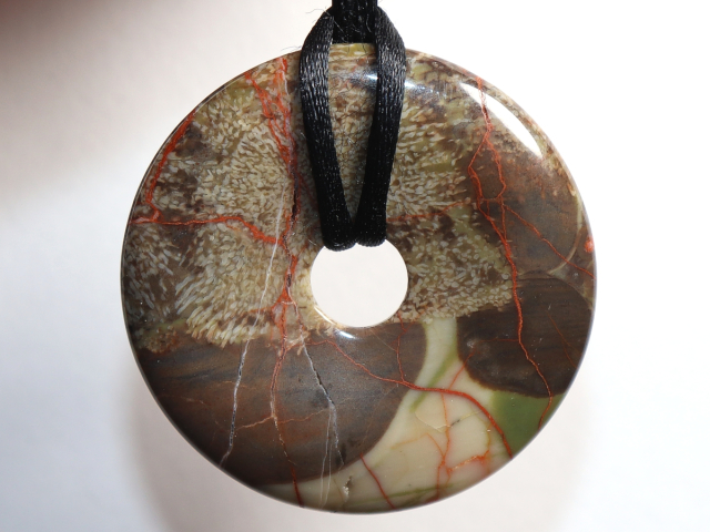 Preview: Korallenjaspis mit Band