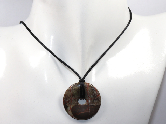 Preview: Korallenjaspis mit Band