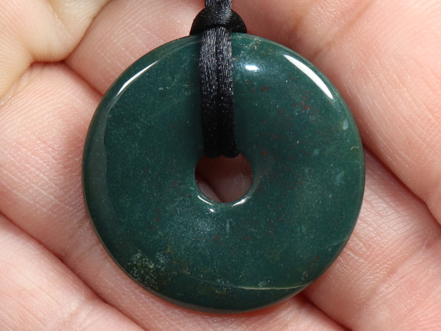 chalcedony with cord