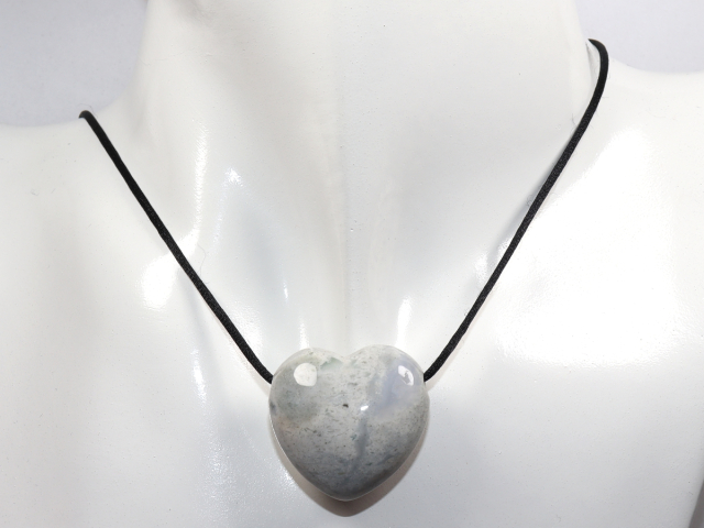 ocean jasper with cord or silver 925