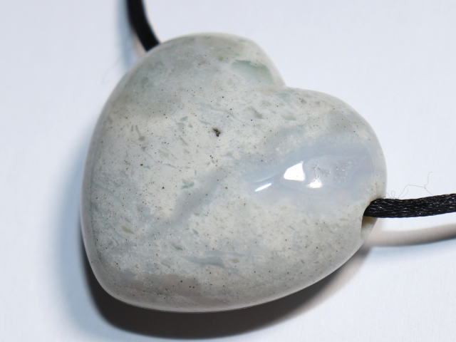 ocean jasper with cord or silver 925