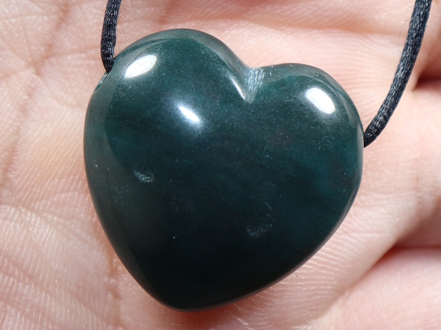 ocean jasper with cord or silver 925