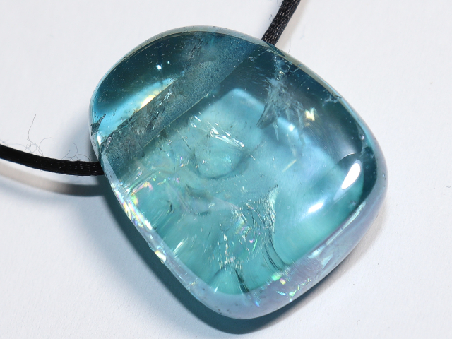 Preview: Aqua Aura mit Band oder Silber 925