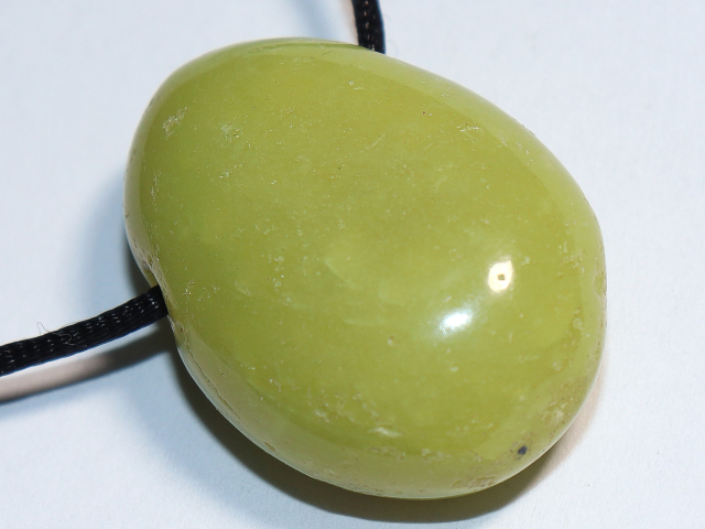 Preview: serpentine with cord or silver 925