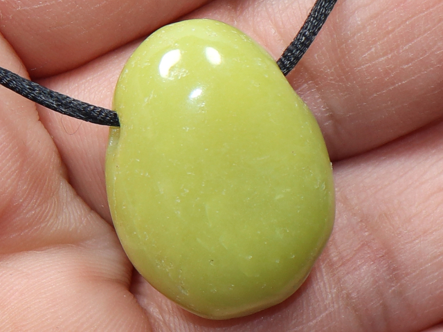 serpentine with cord or silver 925