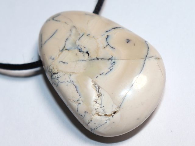 opalite with cord or silver 925