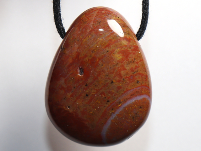 sardonyx with cord or silver 925