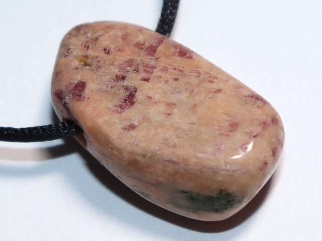 tourmaline with cord or silver 925