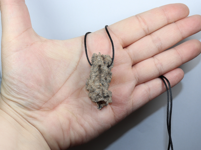 Fulgurit mit Band oder Silber 925