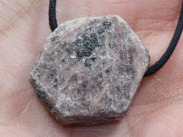ruby with cord or silver 925