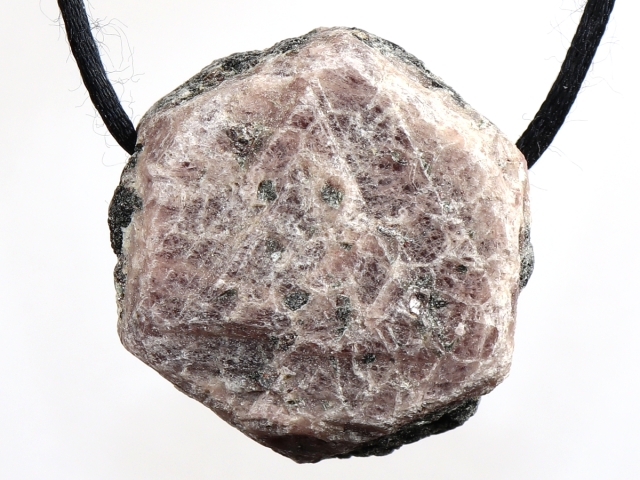 ruby with cord or silver 925