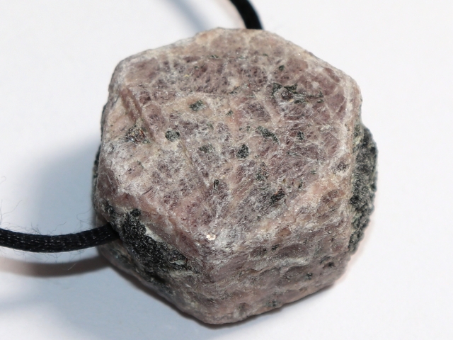 ruby with cord or silver 925