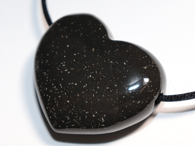 onyx with cord or silver 925