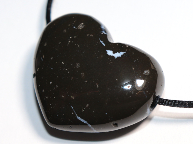 onyx with cord or silver 925