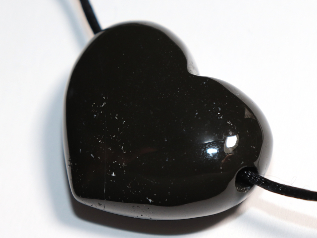 onyx with cord or silver 925