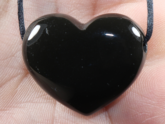 onyx with cord or silver 925