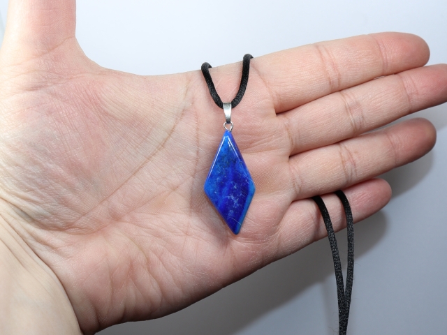 Lapislazuli mit Band oder Silber 925